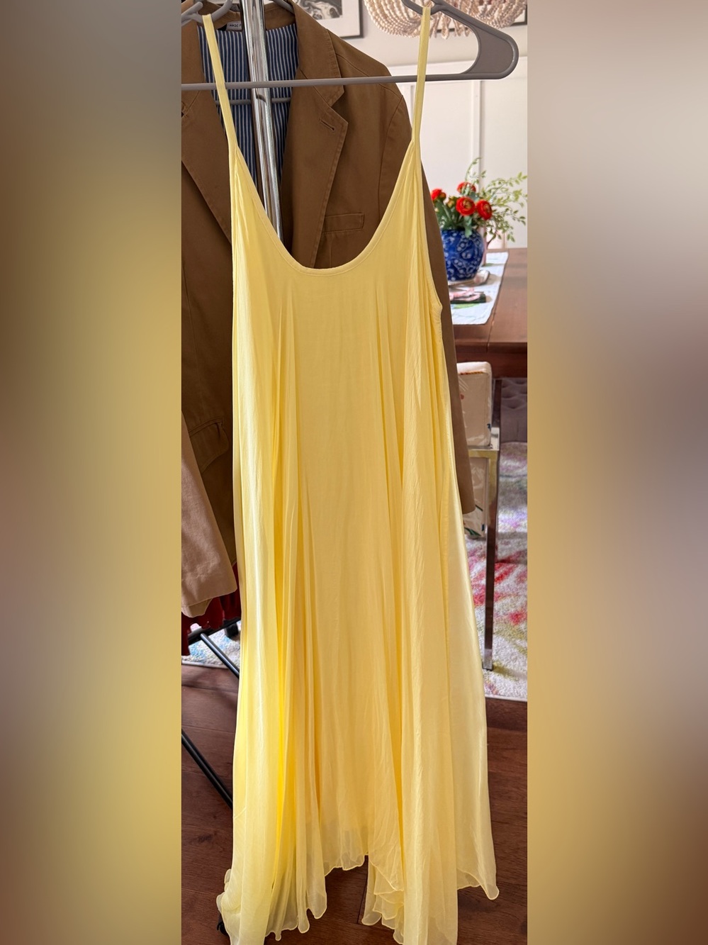 mahina Sunny Yellow A-Line Maxi Skirt